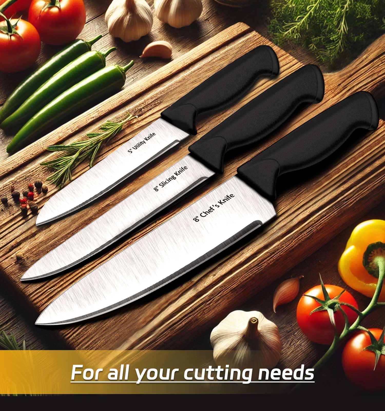 Cuchillo pelador HENKELIVING 4 pulgadas para pelar con control