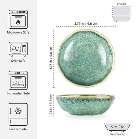 Henxfen Lead apilables cerámicas, ahorro de espacio en la alacena.