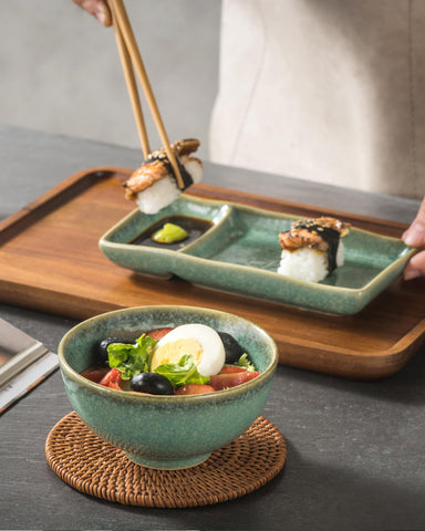 Regalo perfecto para amantes de la cocina japonesa, conjunto de sushi HENXFEN LEAD.