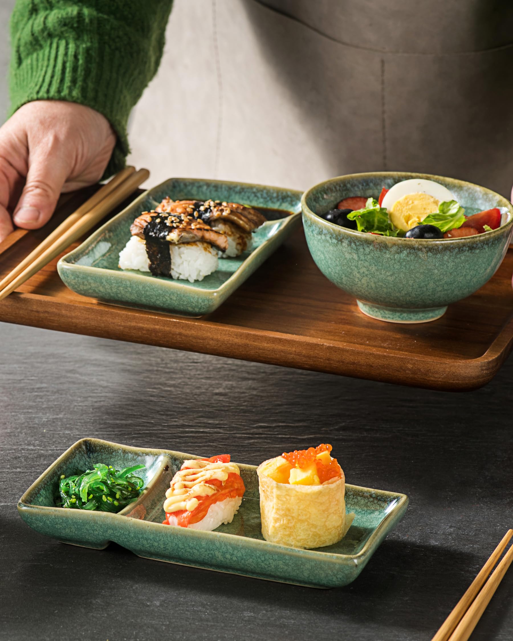 Set de sushi para dos personas HENXFEN LEAD, experiencia casera japonesa.