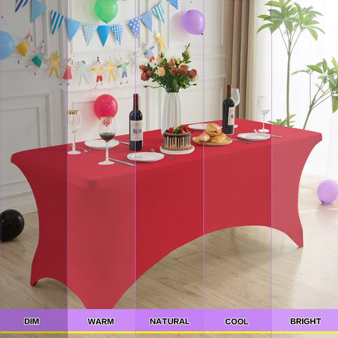 Ajuste estable con bolsillos para las patas del mantel Heochy.
