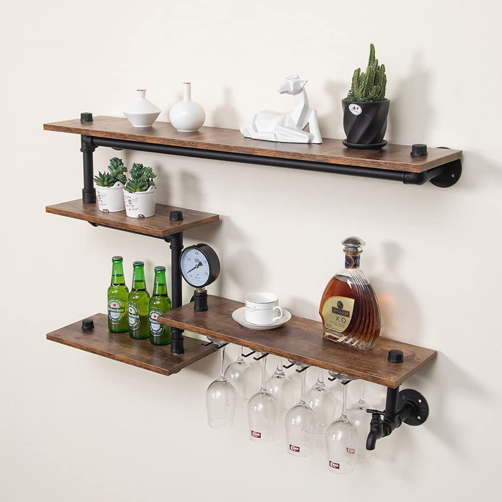 HEONITURE soporte-vinoteca-pared optimiza el espacio.