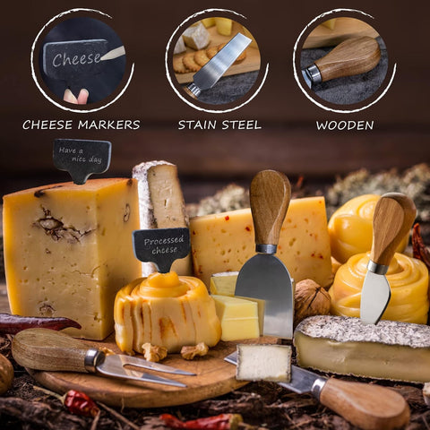Cuchillo HEORIM para queso suave, facilita rebanado fino.