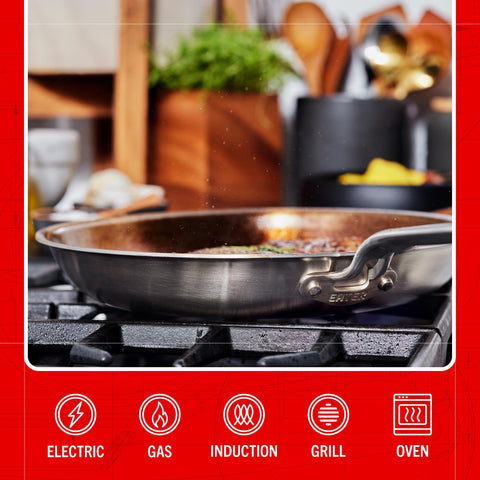 Sartén Heritage Steel Eater, horneable hasta 800 °F