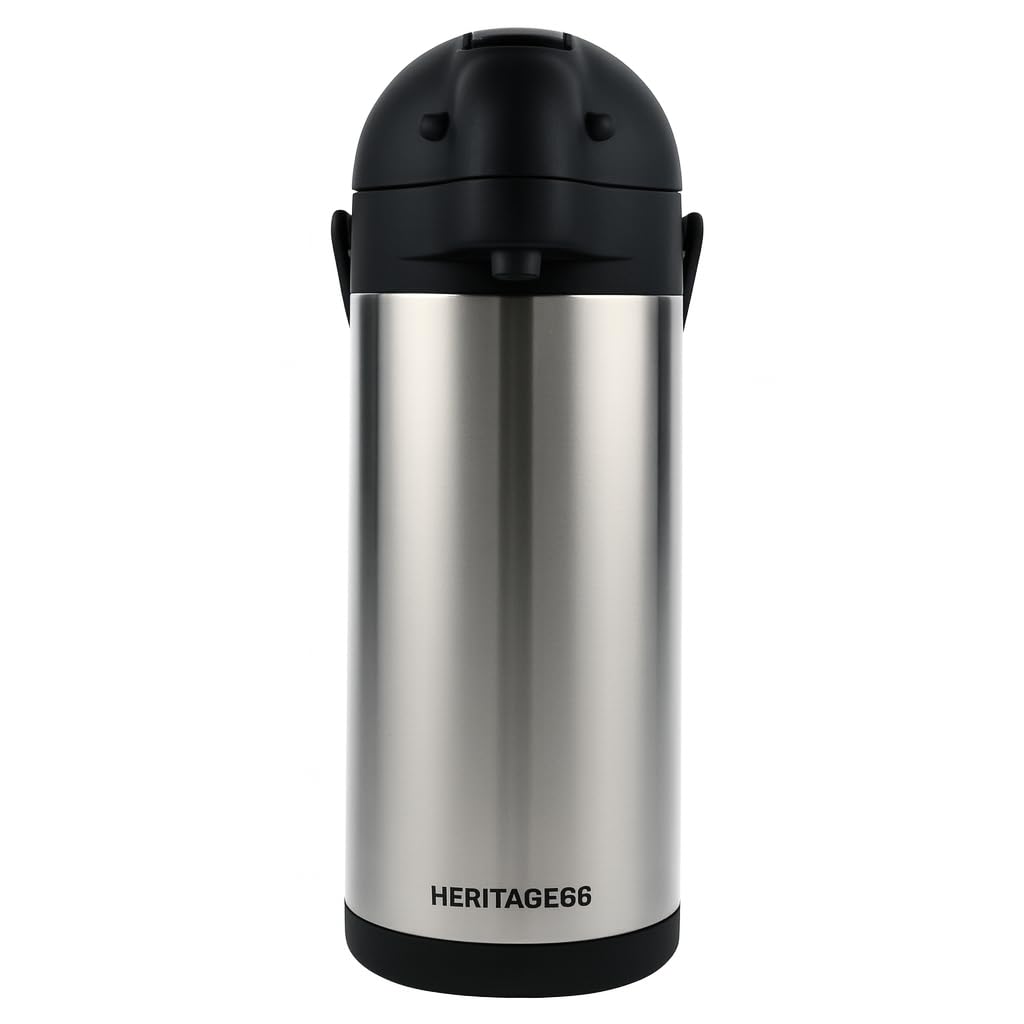 Heritage66 dispensador de café 3L, vista exterior, ideal para reuniones