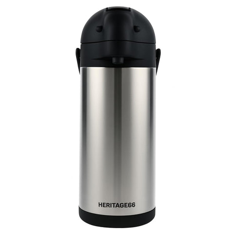 Heritage66 dispensador de café 3L, vista exterior, ideal para reuniones
