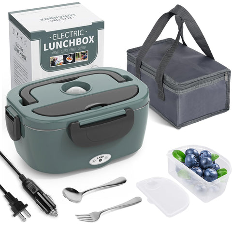Herrfilk caja de almuerzo eléctrica para uso casa u oficina, mantiene la comida caliente.