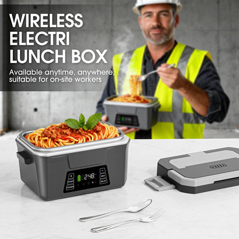 Herrfilk caja de comida eléctrica con aplicación móvil para control remoto.