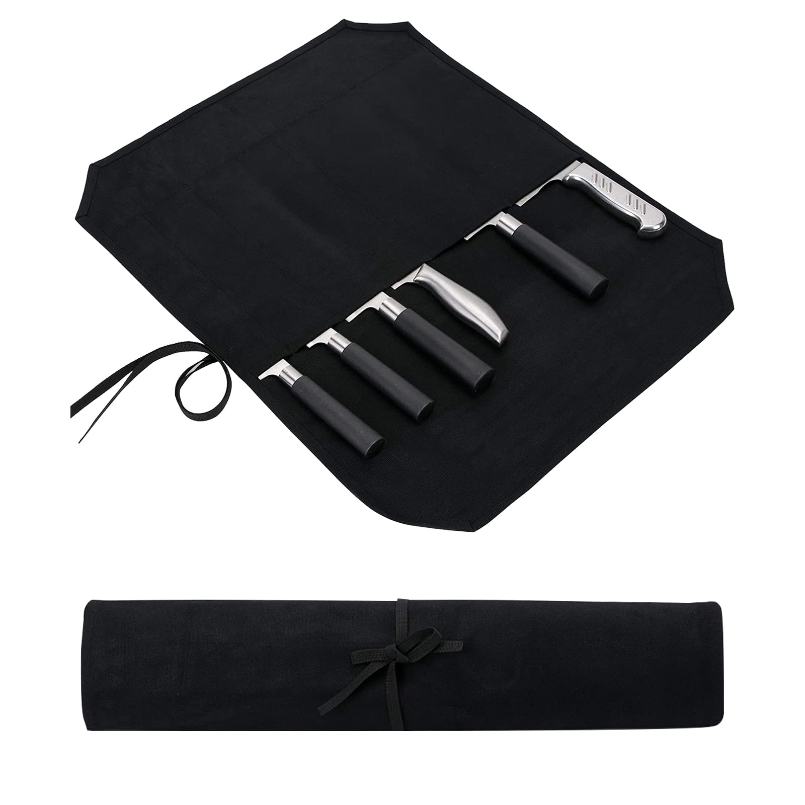 HERSENT estuche para cuchillos con almacenamiento compacto en la cocina.