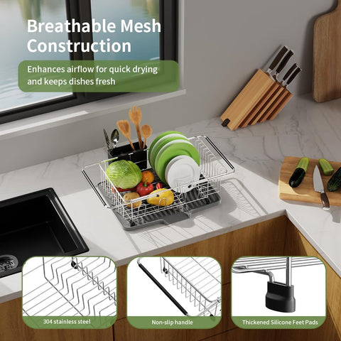 Gran capacidad de almacenamiento Herxsin para platos y tazas