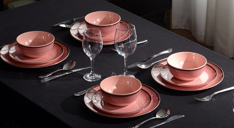 Melamina duradera Hesinco rosado, combinación de practicidad y estilo