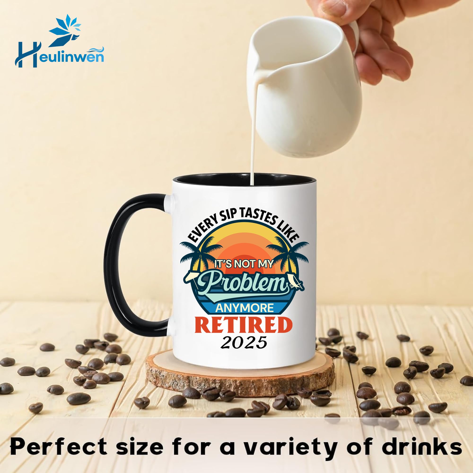 Taza Heulinwen para espresso matutino, mantiene la temperatura ideal.