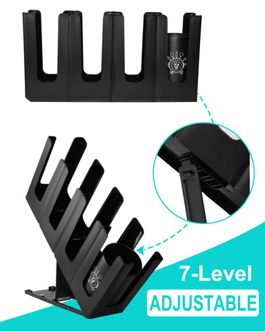 HEWASME dimensiones 17.3 x 9 x 4.6 pulgadas para mostrador compacto.