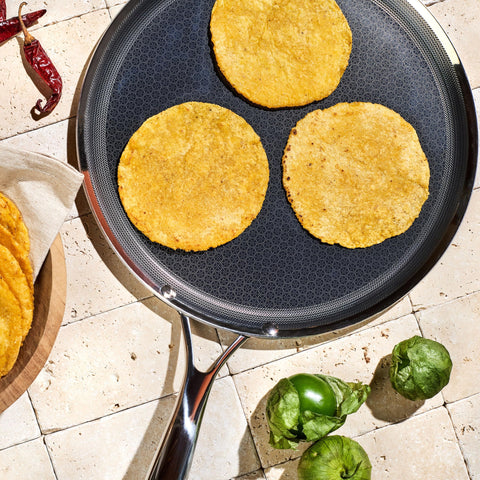 HexClad Hybrid: asa fría para cocina segura y cómoda