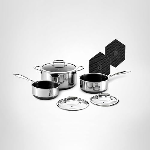 HexClad apto para lavavajillas, limpieza rápida y conveniente.