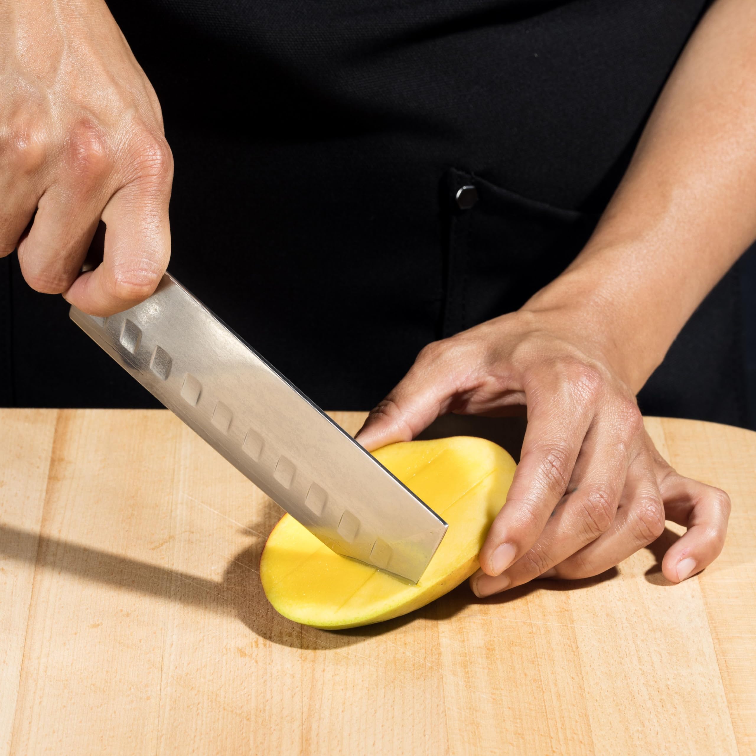Garantía de por vida de HexClad para este cuchillo Nakiri
