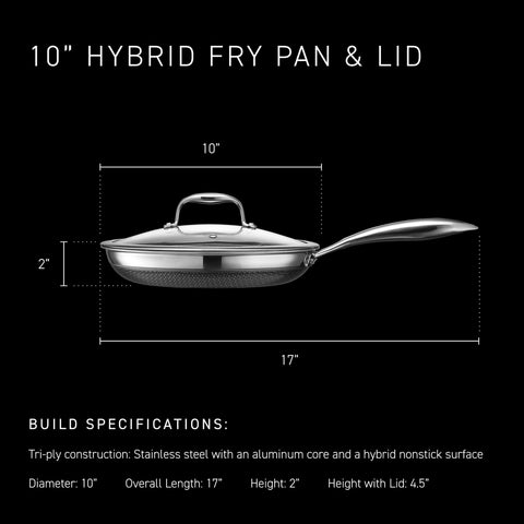 HexClad superficie-hibrida-antiadherente facilita limpiar tras salteados y dorados