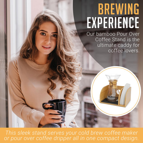 HEXNUB espacio de almacenamiento para filtros y accesorios de cafe