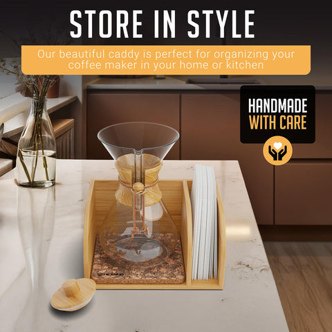 HEXNUB tapa de bambú para cafetera, ayuda a conservar el calor