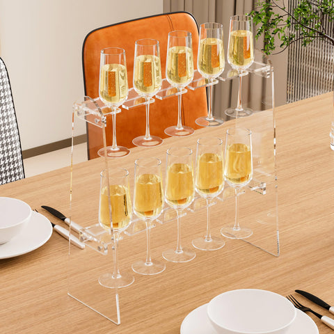 Hexsonhoma: apto para copas de 8 oz, ideal para eventos y reuniones.