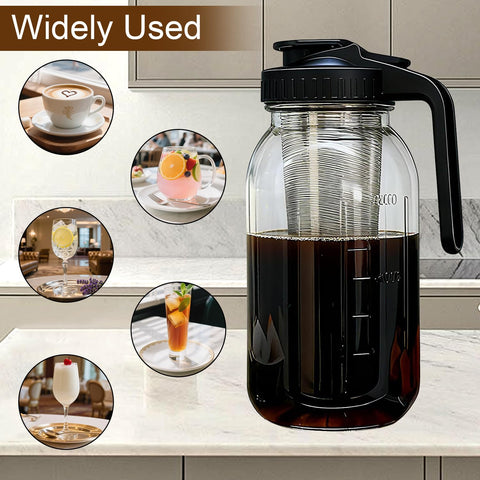 Heyglee vaso vidrio diseño elegante para servir en casa.
