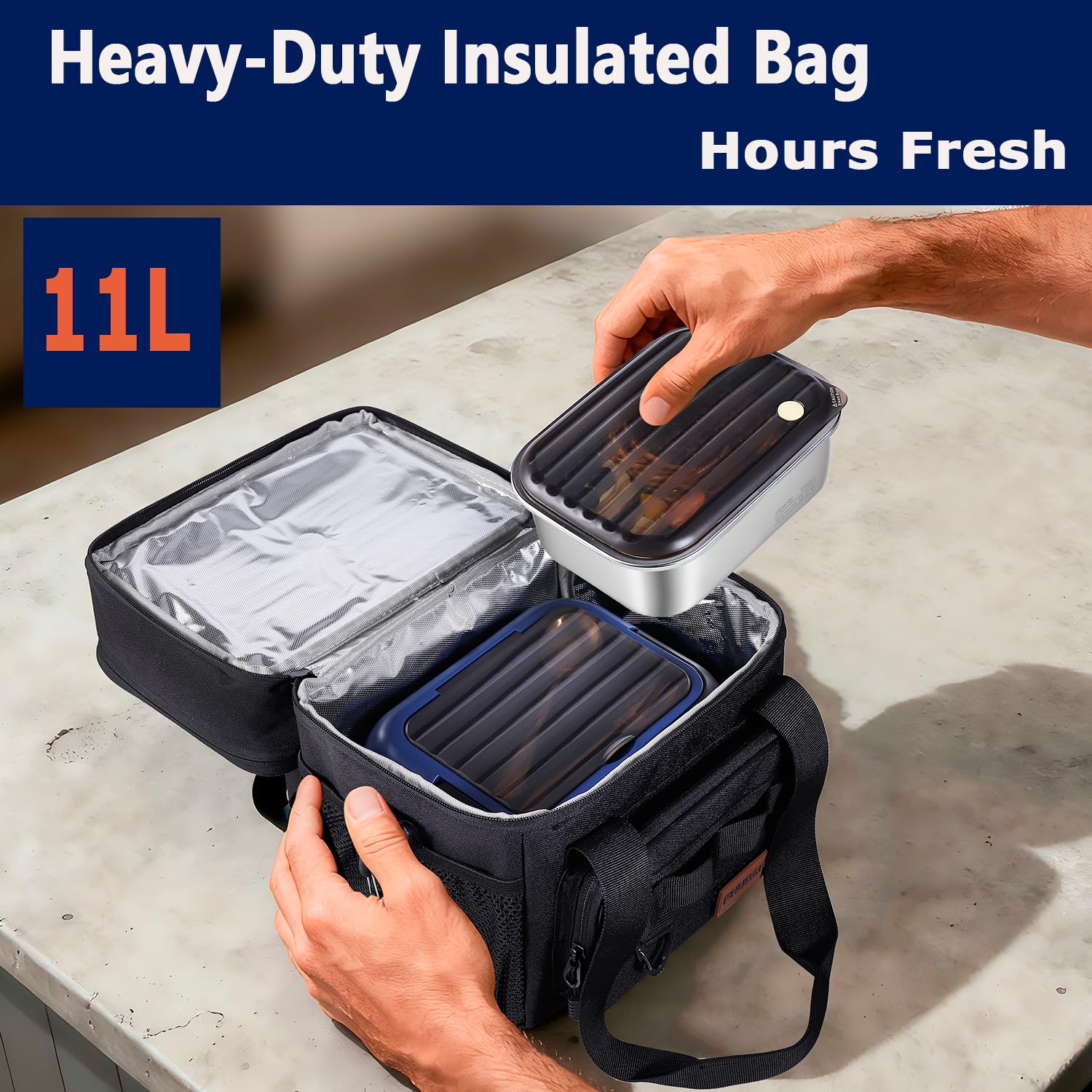 HEYKEEP XL usa acero inoxidable 304 y libre de bisfenol A para uso diario.