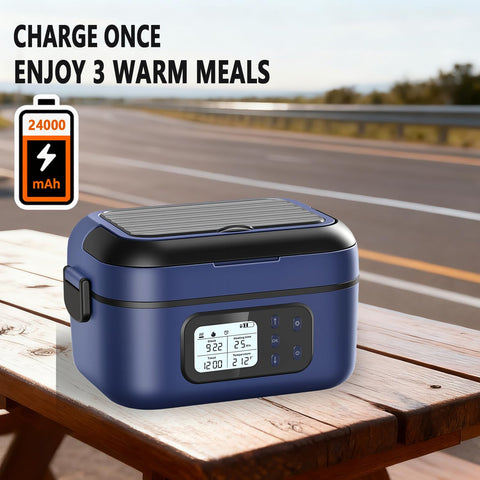 HEYKEEP XL destaca la bolsa térmica aislada para conservar alimentos frescos por horas.