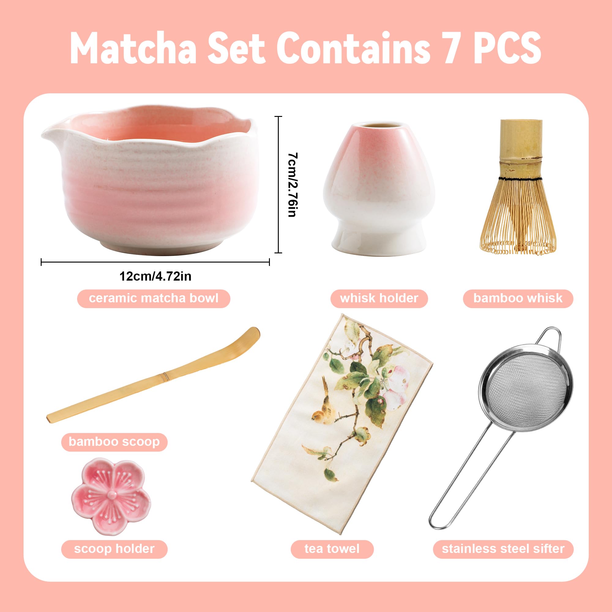 Heymirro Conjunto Matcha: toalla de cocina suave para secar utensilios tras preparar la bebida.