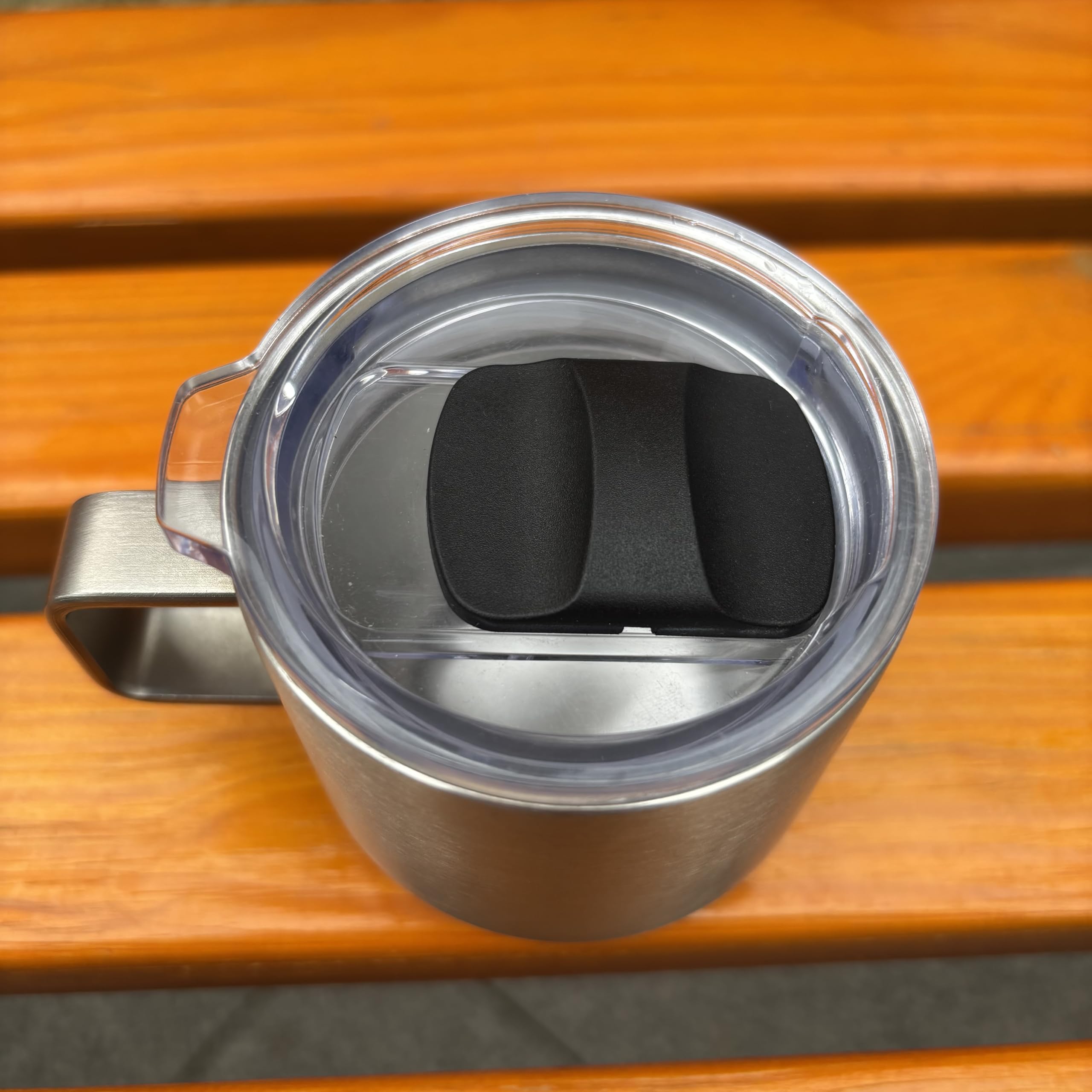 HeyMoly tapa espresso 6 oz con imán deslizante para uso diario