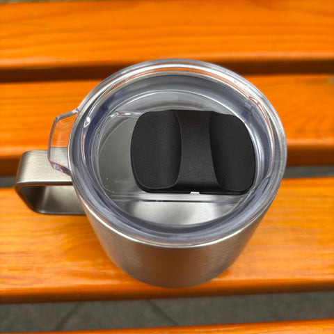 HeyMoly tapa espresso 6 oz con imán deslizante para uso diario
