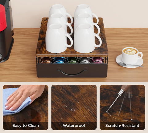 HFHOME Vertuo Pod Holder uso versátil para cafetera y accesorios.