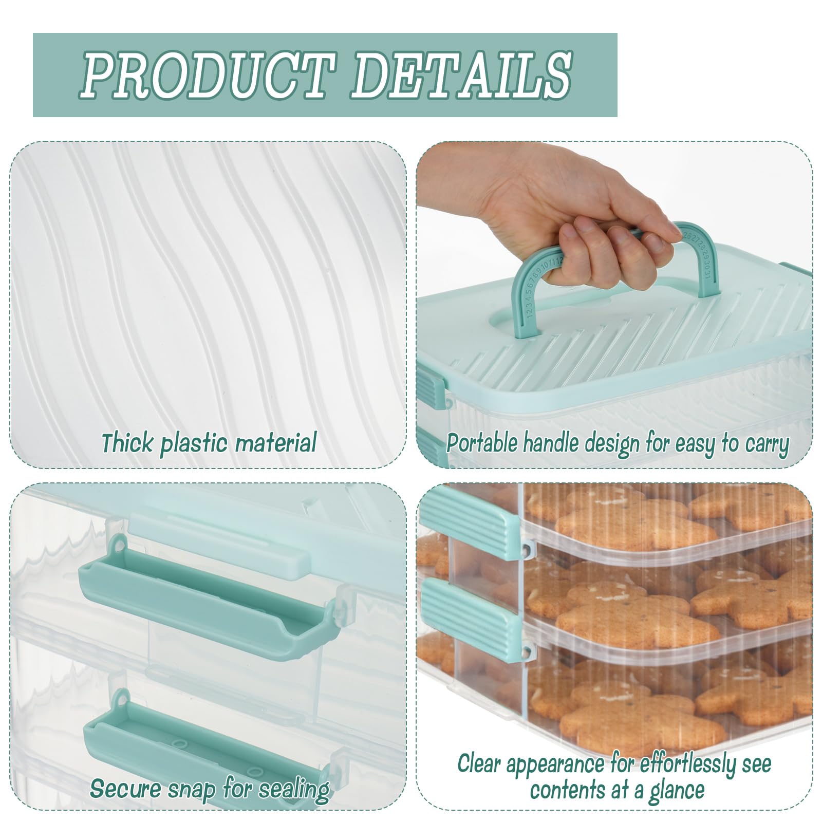 HFYZZ diseño transparente facilita identificar contenidos