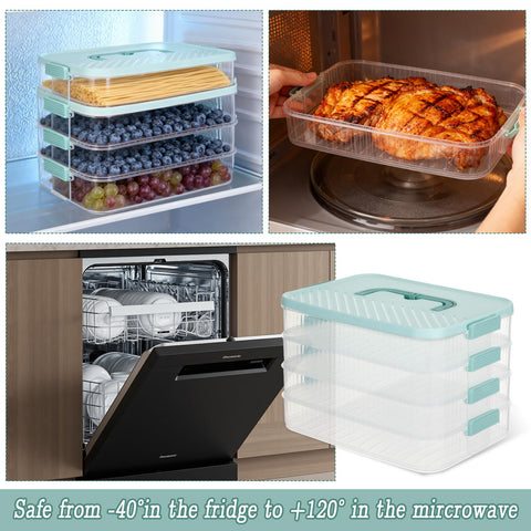 HFYZZ uso multifuncional para galletas, snacks y frutas