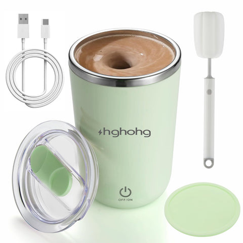 HGHOHG Taza automezcladora con mezcla magnética para un café uniforme en viaje