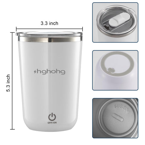 HGHOHG taza recargable para mezclar bebidas sobre la marcha