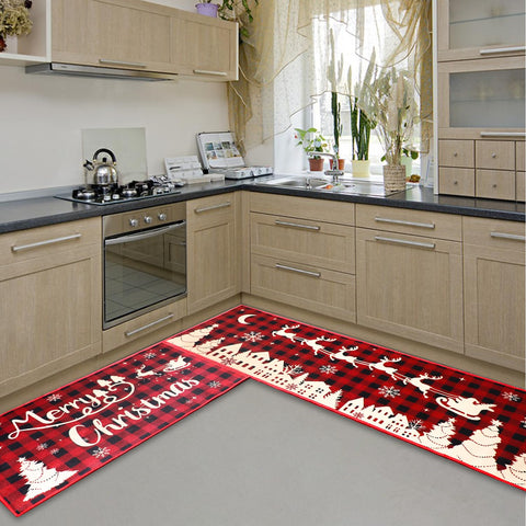 HGKFQP alfombra navidad microfibra absorbente para derrames rápidos.