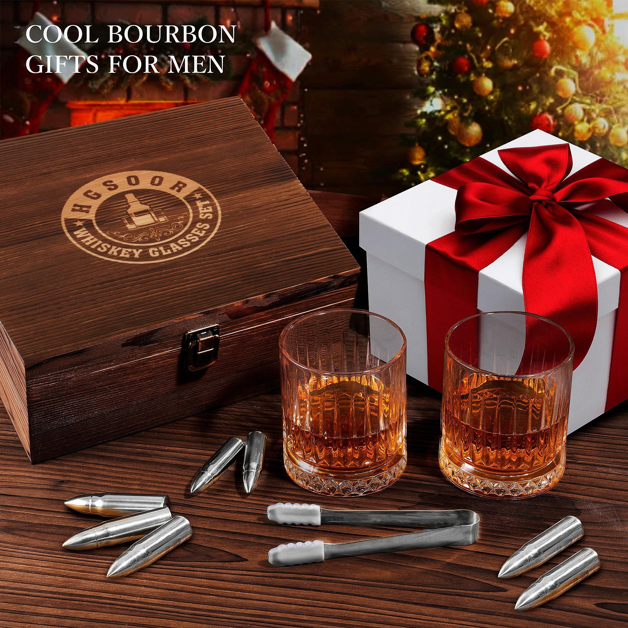 Set de regalo Bourbon Hgsoor, diseño elegante para ocasiones especiales.