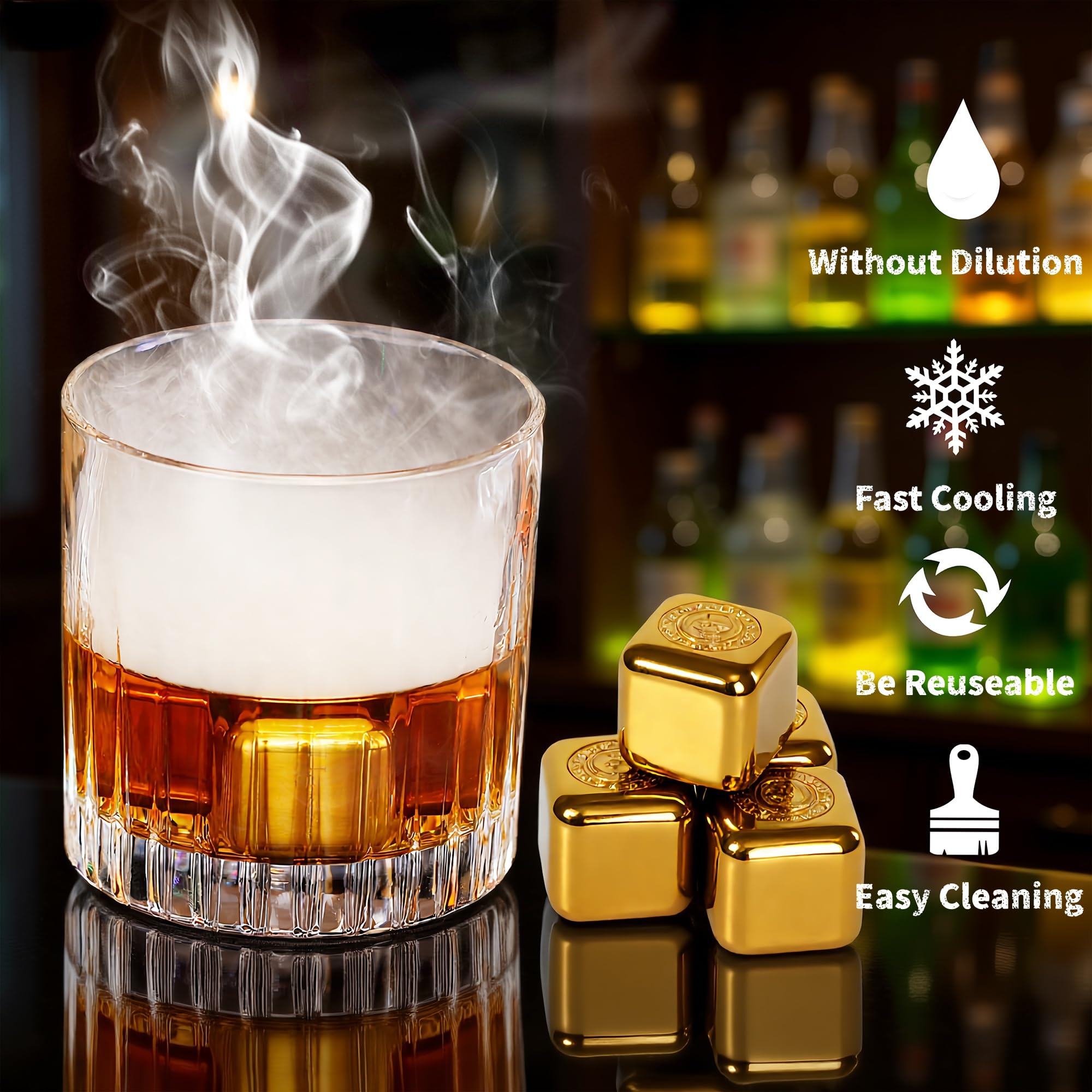 Hgsoor Whisky Smoker Kit: astillas de madera roble para aroma suave