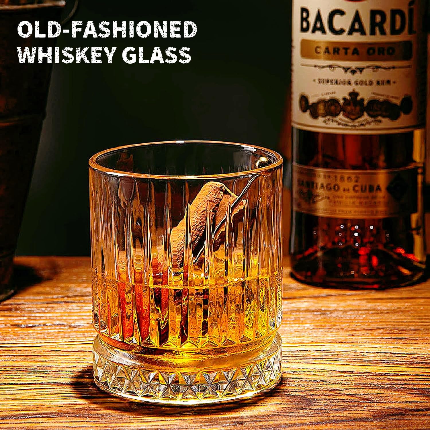 Hgsoor vasos de whisky acero inoxidable para degustación premium