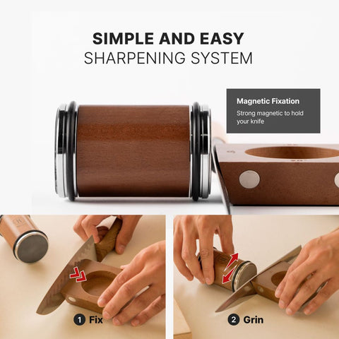 H HADANA kit de afilado compacto para cocinas pequeñas