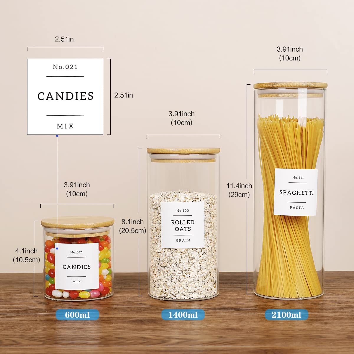 HHMJSM uso multipropósito: café, arroz, pasta y azúcar en un conjunto