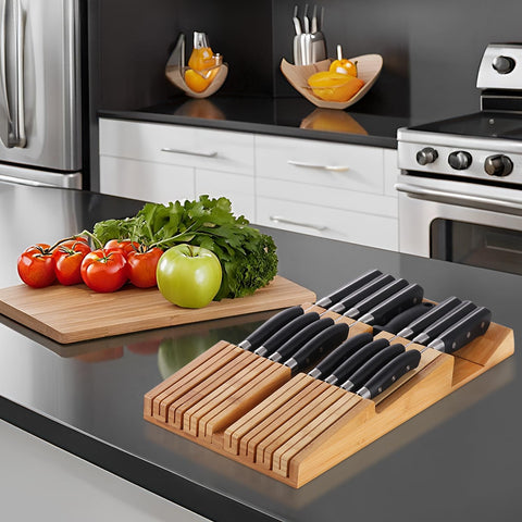 HHXRISE ahorro de espacio en cajón para una cocina ordenada.