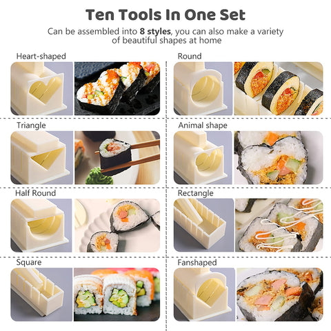 HI NINGER sushi deluxe espátula para facilitar la preparación
