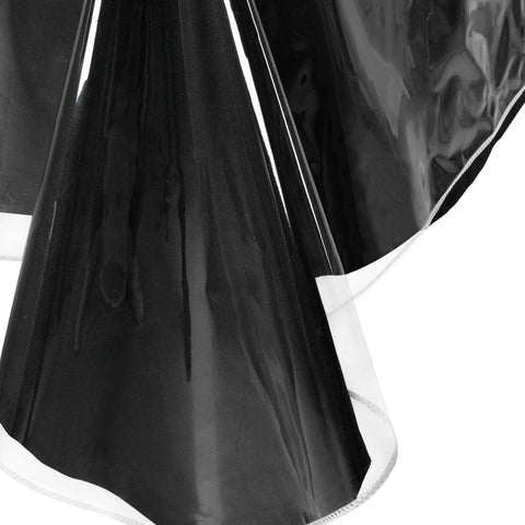 Hiasan protector plástico transparente es práctico para reuniones y banquetes caseros.