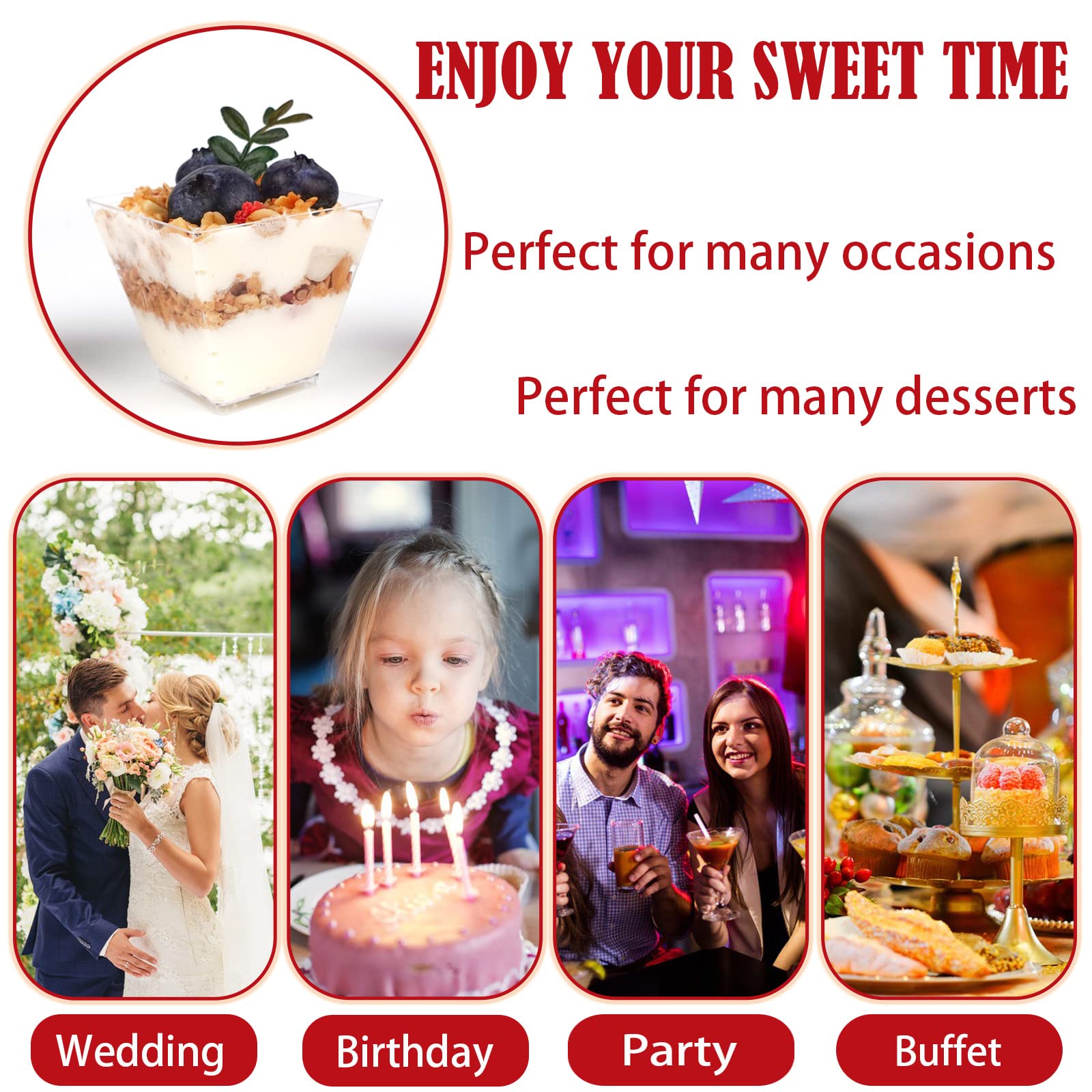Ideal para catering y buffets, montaje rápido y limpio.