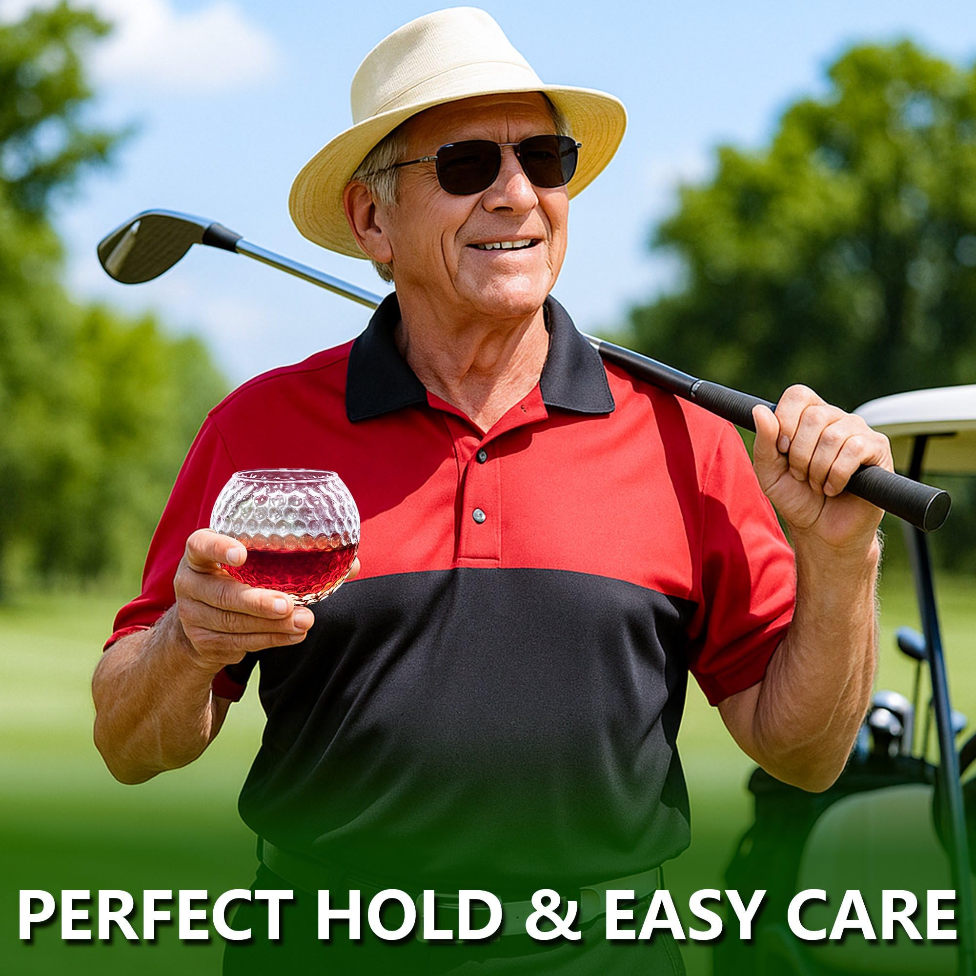 HiBathti vaso whisky ideal para fiestas y regalos para golfistas