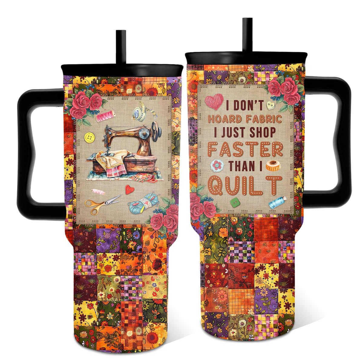 Hiboss Taza coser 24oz, ideal para el taller y café caliente.