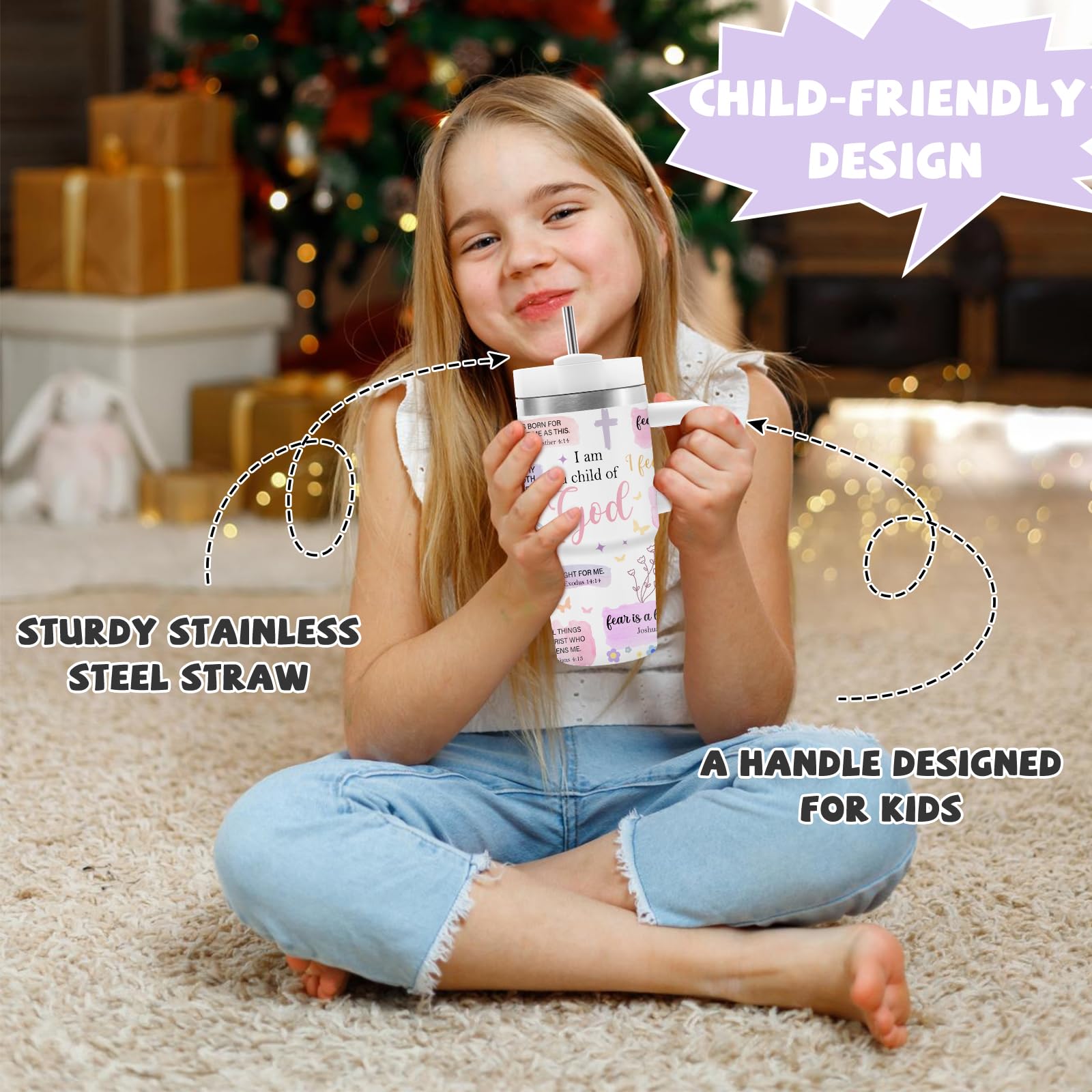 Vaso isotermico Hiboss con diseños juveniles, perfecto para niñas y estudiantes.