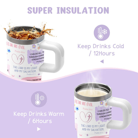 Vaso isotermico Hiboss con doble aislamiento, mantiene temperatura por varias horas.