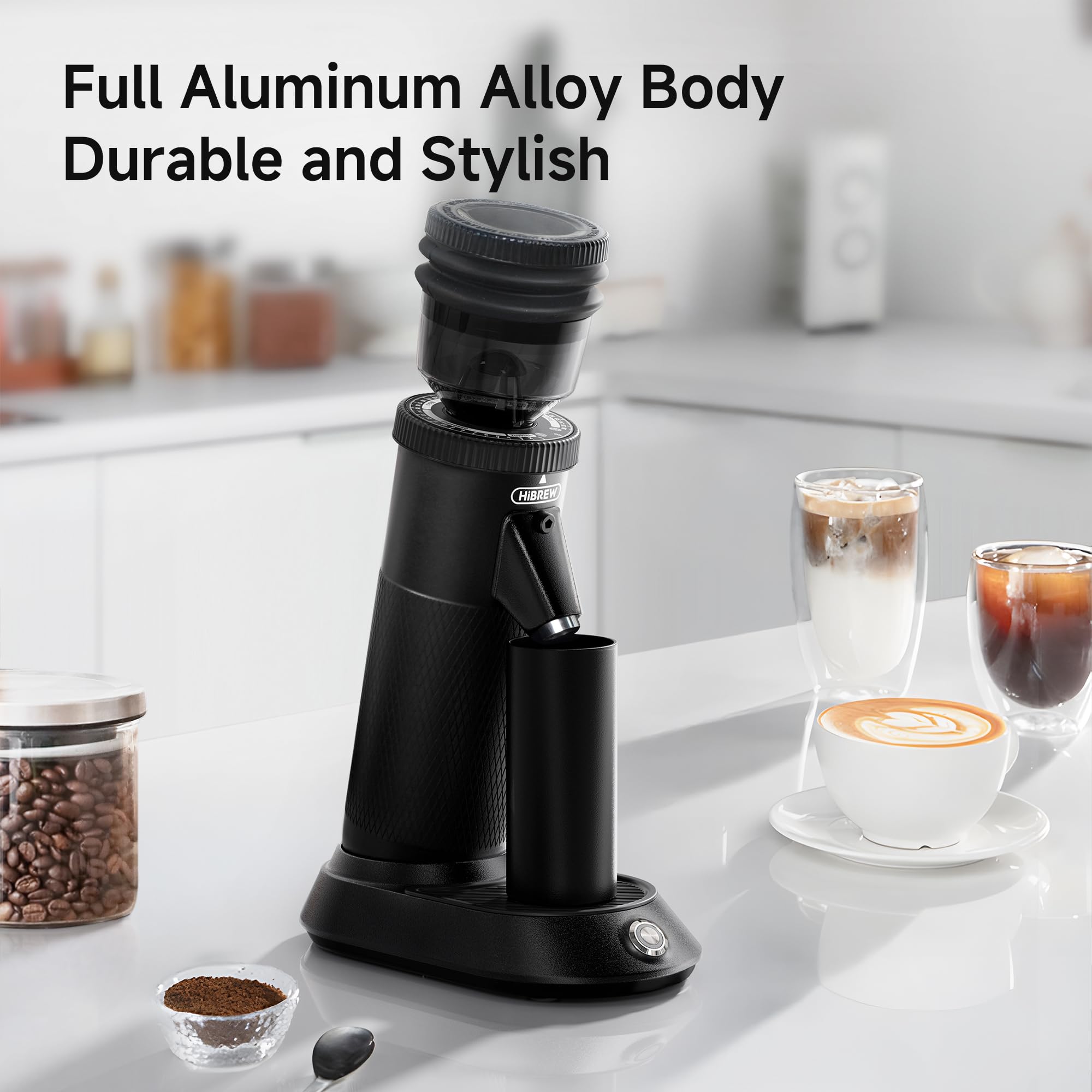 HIBREW G5 diseño compacto inclinacion 15°, vaciado cómodo en cocina